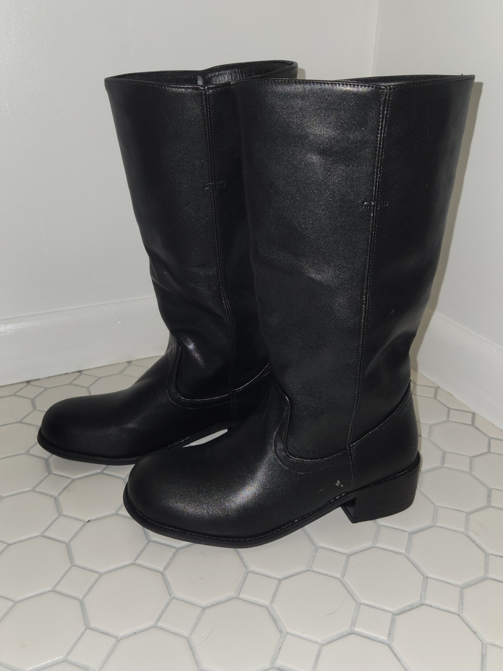 Classic Black Women's Riding Boots
